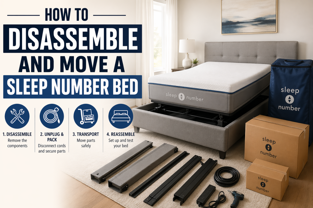 Sleep Move How to Disassemble and Move a Sleep Number Bed
